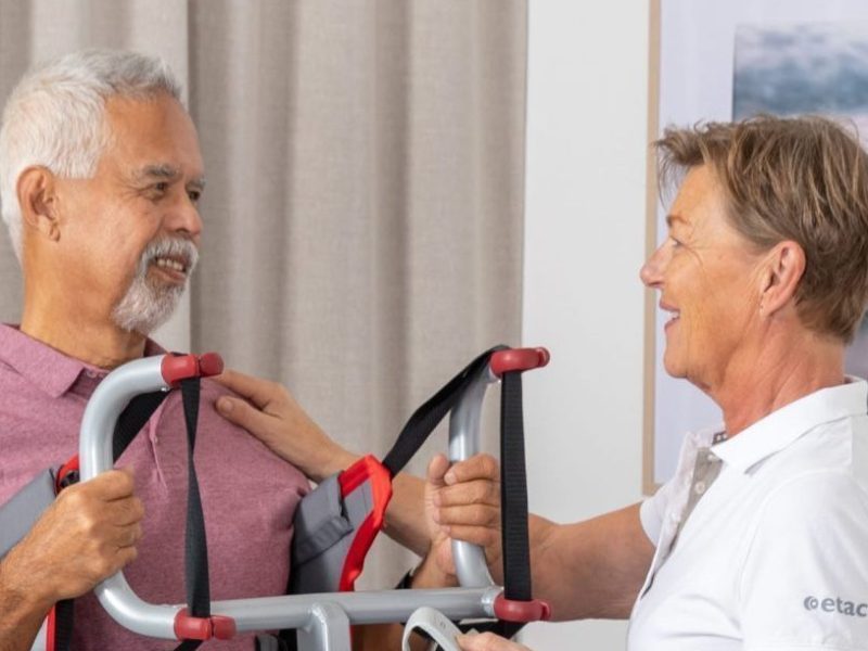 Elevating independence and safety with standing hoists